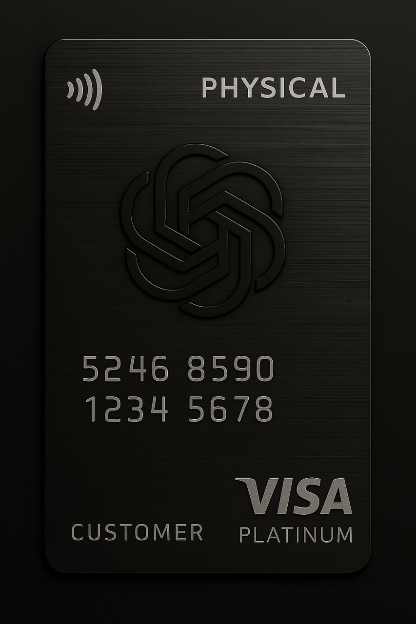 Physical Platinum Card preview